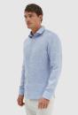 Julian Long Sleeve Slim Linen Shirt