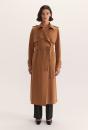 Karla Wool Longline Trench Coat