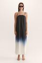 Starling Silk Ombre Midi Dress