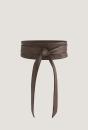 Ayla Leather Tie Belt