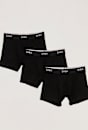 3 Pack Black Trunks