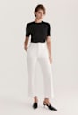 Maya Half Sleeve Rib Top