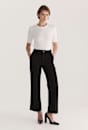 Maya Half Sleeve Rib Top