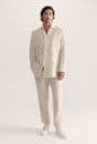 Elias Linen Cotton Double Breasted Blazer