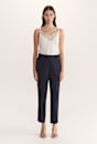 Celeste Wool Tapered Suit Pant