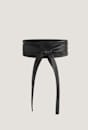 Ayla Leather Tie Belt
