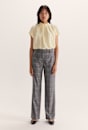 Willa High Neck Short Sleeve Top