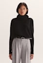 Claudia Merino Wool Roll Neck Knit