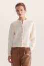 Boiled Wool Cardigan