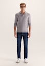 Franklin Merino Wool Long Sleeve Polo