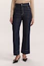 Ava Cropped Wide Leg Jean