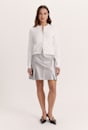 Viv Faux Leather Mini Skirt