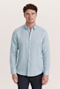 Reeves Long Sleeve Classic Linen Cotton Shirt