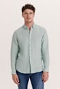 Anderson Long Sleeve Classic Linen Shirt
