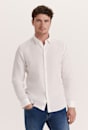 Reeves Long Sleeve Classic Linen Cotton Shirt