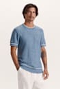 Como Cotton Tipped Tee