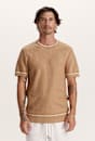Como Cotton Tipped Tee