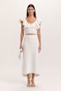 Mia Milano Fluted Skirt