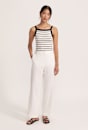 Lila Linen 7/8 Pant