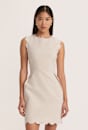 Sienna Linen Scalloped Dress