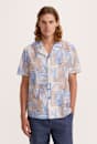 Wallis Short Sleeve Resort Print Cotton Shirt