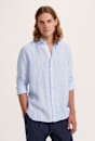 Noah Stripe Linen Shirt