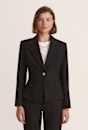 Celeste Fitted Wool Jacket