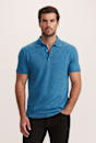 Miramar Cotton Wool Knit Polo