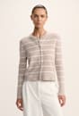 Nora Wool Stripe Cardi