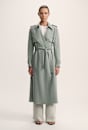 Karla Wool Longline Trench Coat