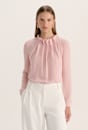 Willa High Neck Long Sleeve Top