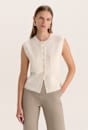 Boiled Wool Vest