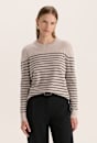 Nora Wool Cashmere Stripe Knit