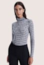 Coco Wool Striped Long Sleeve Top