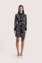 Presley Silk Mini Shirt Dress