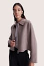 Kayla Wool Bomber Jacket