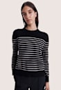 Nora Wool Cashmere Stripe Knit