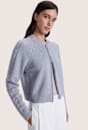 Claudia Wool Cable Bomber