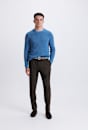 Angus Textured Cotton Crew Knit