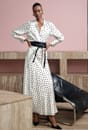 Presley Silk Midi Skirt