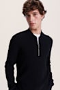 Angus Quarter Zip Knit
