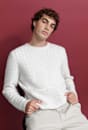 Claude Cable Merino Crew Knit