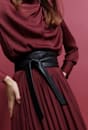 Lillian Long Sleeve Drape Neck Top