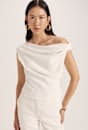 Dharma Off Shoulder Drape Top