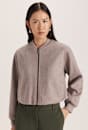 Karla Wool Bomber Jacket