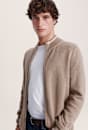 Soren Cotton Cashmere Zip Thru