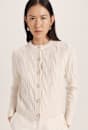 Nora Wool Cashmere Cable Cardi
