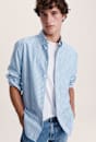 Sam Cotton Check Oxford Shirt