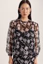 Primrose Silk Organza Top