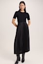 Vicky Mixed Media Dress